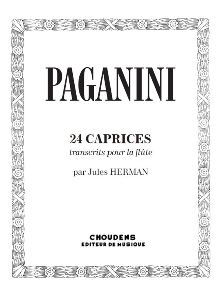 24 Caprices For Solo Flute